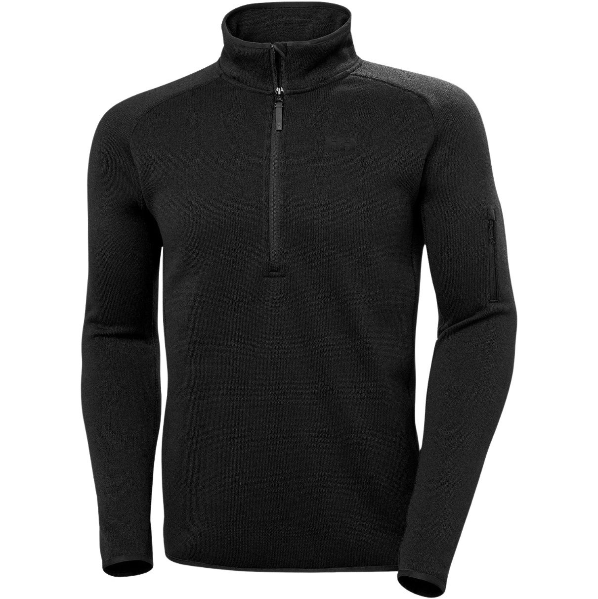 2025 Helly Hansen Mens Varde 1/2 Zip Midlayer 2.0 49430 - Black